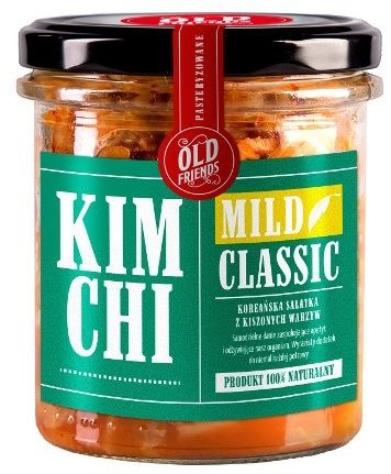 Kimchi classic mild pasteuriseret 280 g - Old Friends