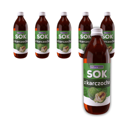 KIT 6 x artiskokjuice 100% 500 ml - Naturavena
