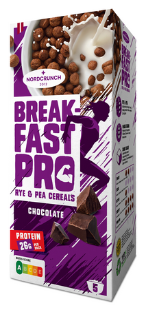 Chokoladeproteinkugler 150 g - NORDCRUNCH (BREAKFAST PRO)