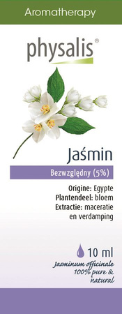 Olie af jasmin absolut (jasmijn) 10 ml
