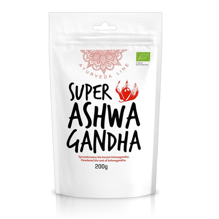 Ashwagandha rodpulver bio 200 g