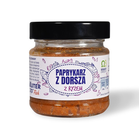 Torsk Paprikash med ris 155 g