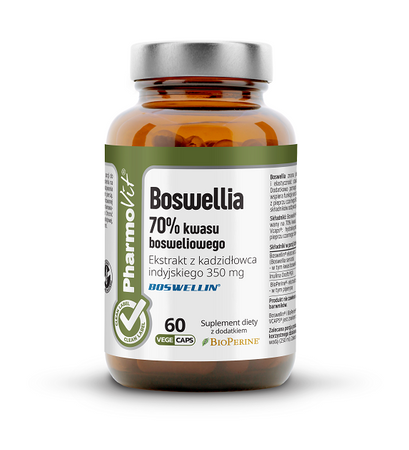 Boswellia kosttilskud 60 kapsler 33,09 g (clean label) - Pharmovit