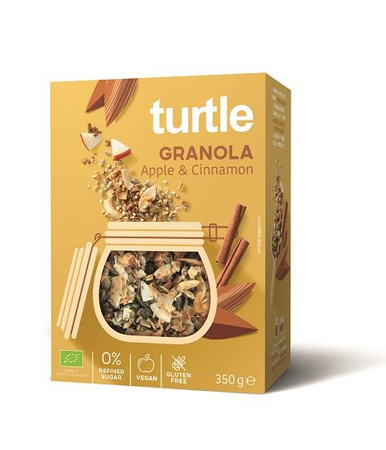 Glutenfri granola æble - kanel bio 350 g