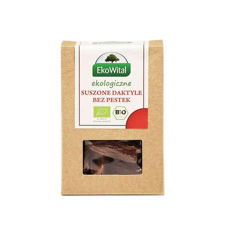 Tørrede dadler uden kerner bio 150 g