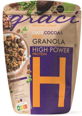 SÆT 6 x Hi Power Protein funktionel granola 300 g