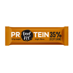 Baton proteinowy 35% chrupiący carmel 40 g - Feel Fit