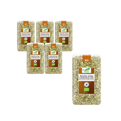 SET med 6 x mørkegrønne græskarkerner (dyrket i Europa) bio 1 kg - Bio Planet