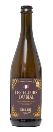 Kombucha med smag af lavendel og rosmarin (charles baudelaire) BIO 750 ml - Kombucha By Laurent (platinium)