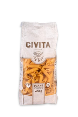 Glutenfri penne-pasta (majs) 450 g - CIVITA