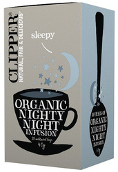 Kamille- og citronmelisse-te (nighty night) BIO (20 x 2 g) 40 g - Clipper