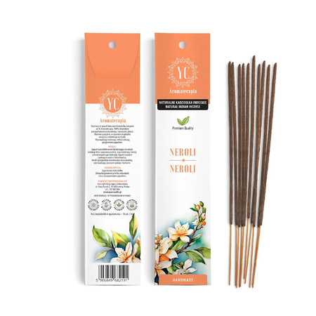 Indiske neroli-røgelsespinde (10 stk.) 16 g – Your Candle