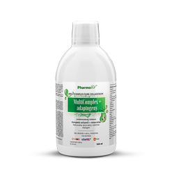 Kosttilskud multicomplex + adaptogener glutenfri væske 500 ml - Pharmovit