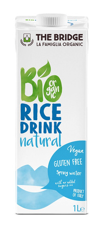 Naturlig glutenfri risdrik 1 l bio - The Bridge