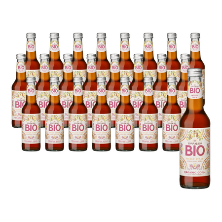 SÆT 24 x Cola Bio kulsyreholdig drik 275 ml - Tomarchio