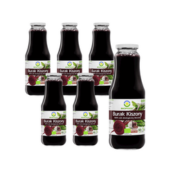SÆT med 6 x syltet rødbedesaft nfc glutenfri bio 1 l - Bio Food