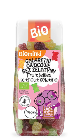 Frugtgelé uden gelatine BIO 100 g
