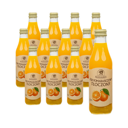 SÆT 12 x Presset appelsinjuice 250 ml