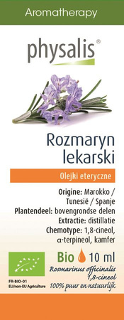 Olejek eteryczny rozmaryn lekarski (rozemarijn) bio 10 ml
