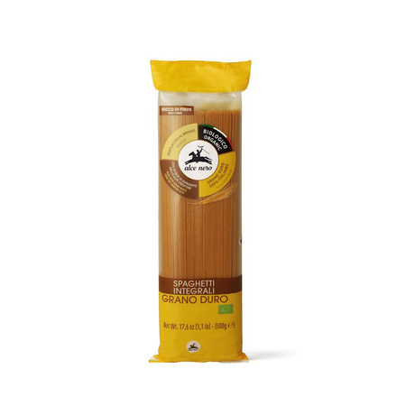 Pasta (fuldkornsgryn) spaghetti bio 500 g