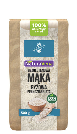 Glutenfri fuldkornsrismel 500 g - Naturavena