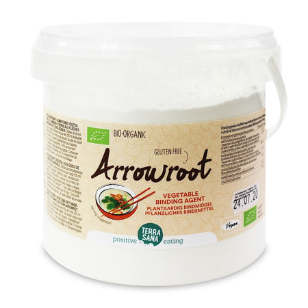 Arrowroot-stivelse, glutenfri bio 800 g