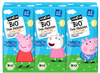 SÆT 8 x Æble- og pæredrik BIO 3 x 200 ml Peppa Pig - PURE&FUN