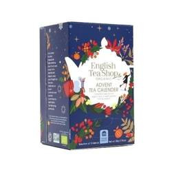 Kalendarz adwentowy niebieski (herbaty i herbatki) bio (13 smaków) (25 x 1,5 g) 37,5 g (produkt sezonowy) - english tea shop organic
