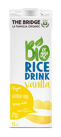 Glutenfri ris- og vaniljedrik 1 l bio - The Bridge