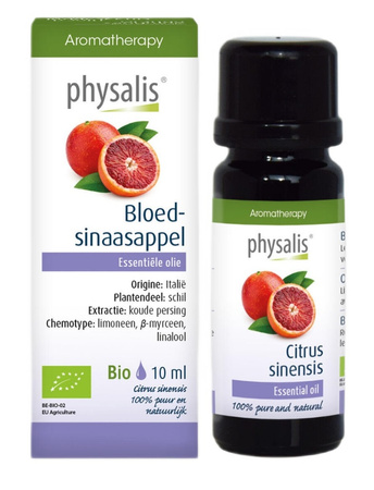 Æterisk blodappelsinolie bio 10 ml - PHYSALIS