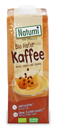 Havredrik med kaffesmag uden tilsat sukker bio 1 l