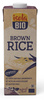 SÆT 6 x Glutenfri brun risdrik bio 1 l - Isola bio