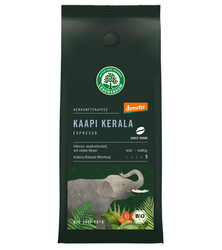 Arabica/ristede kaffebønner kaapi kerala espresso demeter bio 250 g - Lebensbaum
