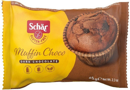 SÆT 15 x Chokolademuffin, glutenfri 65 g - Schar