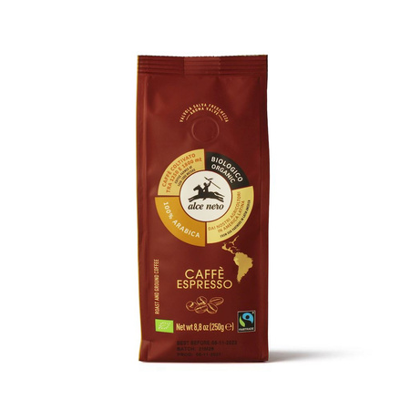 Arabica 100% espresso fairtrade bjergkaffe BIO 250 g