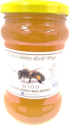 Akacie-hindbær-honning 400 g - Ceroń