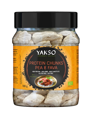 Glutenfri ærte- og hestebønneprotein køderstatning bio 100 g - YAKSO