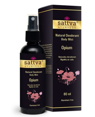 Deodorant - opium body mist 80 ml - Sattva (ayurveda)