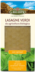Pasta (semulje med spinat) lasagne bio 250 g - La Bio Idea