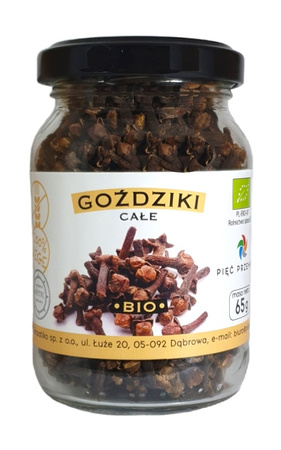 Hele glutenfri nelliker bio 65 g - Five Transformations