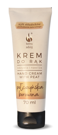 Nærende og fugtgivende håndcreme 100 g - TERRA ZDRÓJ (terapeutisk mudderserie)