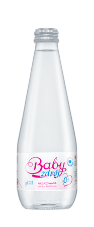 KIT 6 x Stille kildevand 330 ml (glas) - Aqua East (Baby Zdrój)