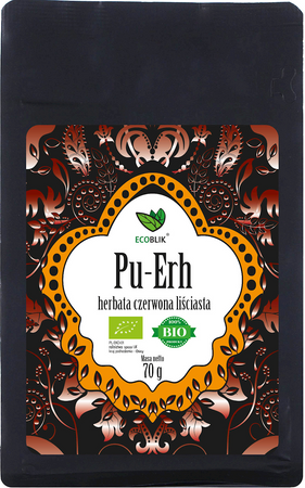 Pu erh rød bladte bio 70 g - ECOBLIK
