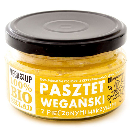 Vegansk paté med ristede grøntsager bio 190 g