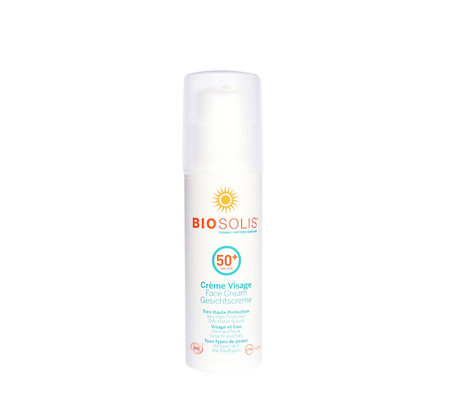 Ansigtssolcreme spf 50+ Eco 50 ml