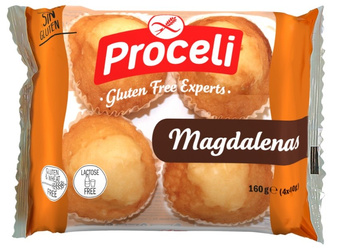 Magdalenas muffins glutenfri 160 g - Proceli